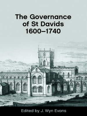 cover image of The Governance of St Davids 1600-1740